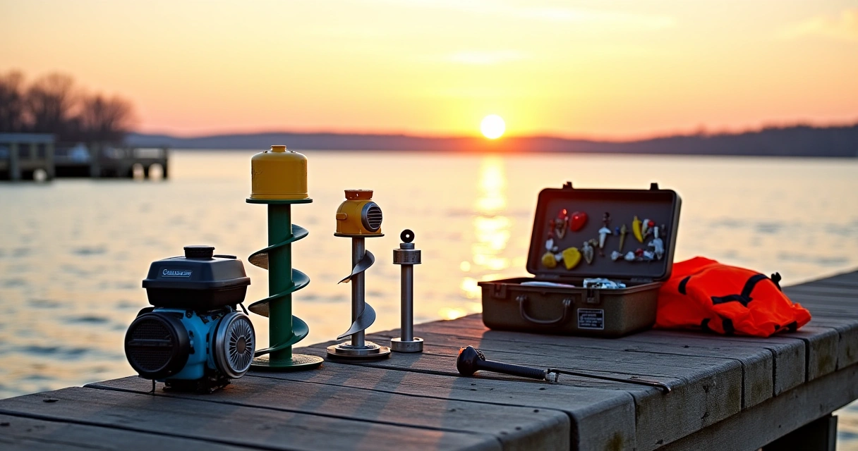 Best Ice Fishing Augers For Lake Erie
